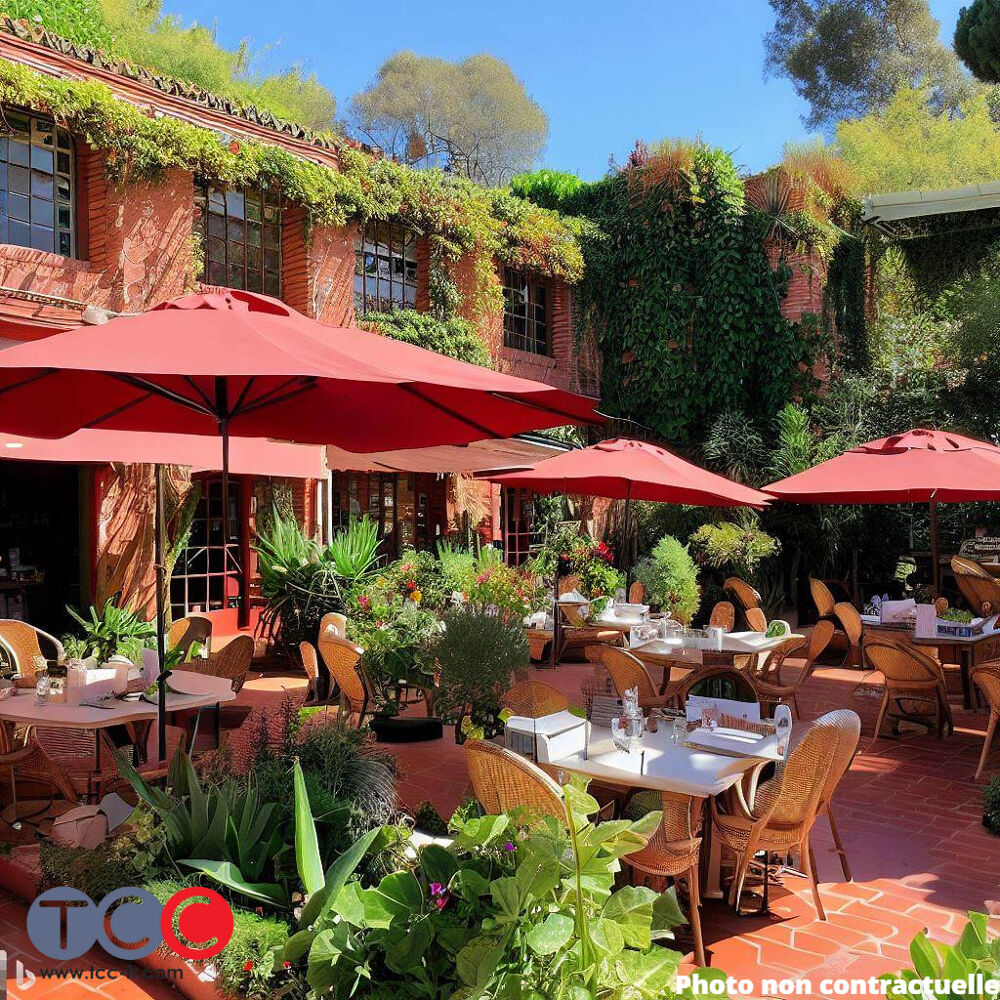   Fonds de commerce de bar restaurant avec terrasse jardin dans Toulouse 