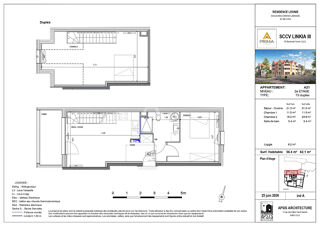 Appartement à vendre 3 pièces 56 m²