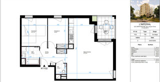  Appartement � vendre 3 pi�ces 73 m�