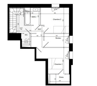  Appartement � vendre 4 pi�ces 87 m�