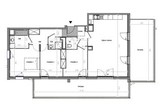  Appartement à vendre 4 pièces 92 m²