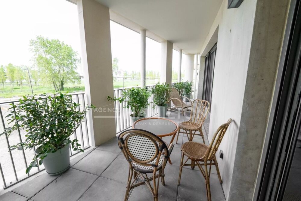 **Appartement centre, vue Garonne, 3 chambres, double Terasse, p