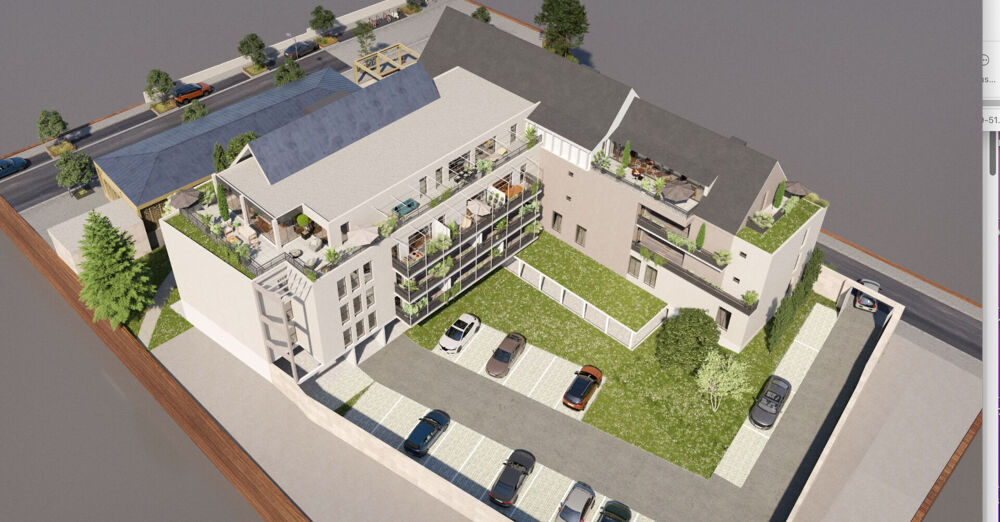 Appartement Vouvray 2 pièce(s) 41,37 m2 + Parking