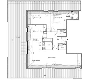  Appartement � vendre 4 pi�ces 105 m�