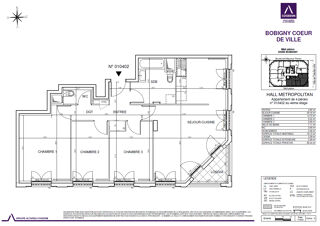  Appartement à louer 4 pièces 79 m²