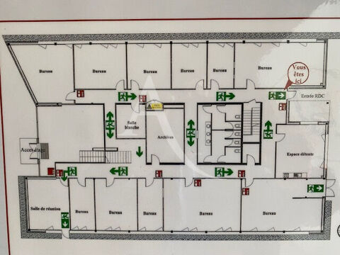 Bureaux MONTAUBAN ALBASUD  15 pi&egrave;ce(s) 531 m2 6500 82000 Montauban