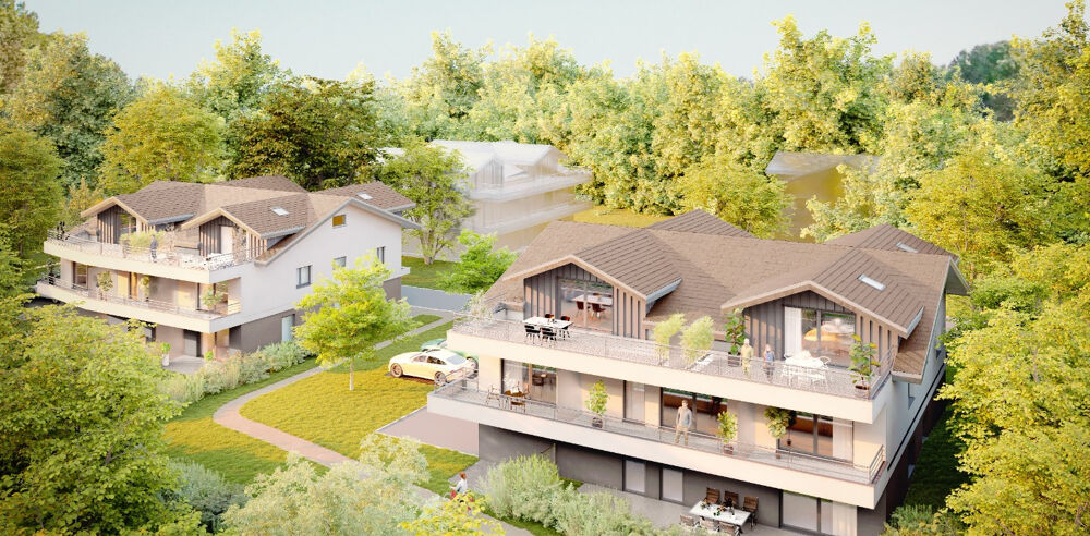 THONON quartier Ripaille / Concise - T4 en rez avec garage, parking et cave