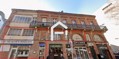 A louer : Local commercial de 70m&sup2; en duplex avec vitrine 1900 31000 Toulouse