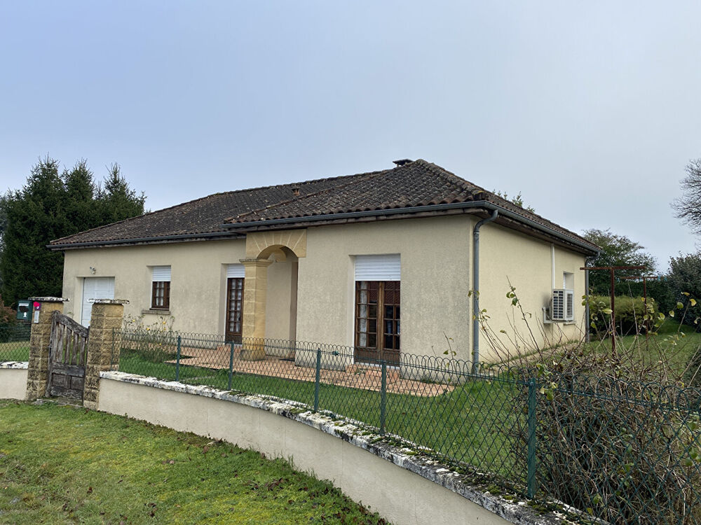 ROUFFIGNAC, MAISON plain pied 86 m2 + garage, terrain 720m²