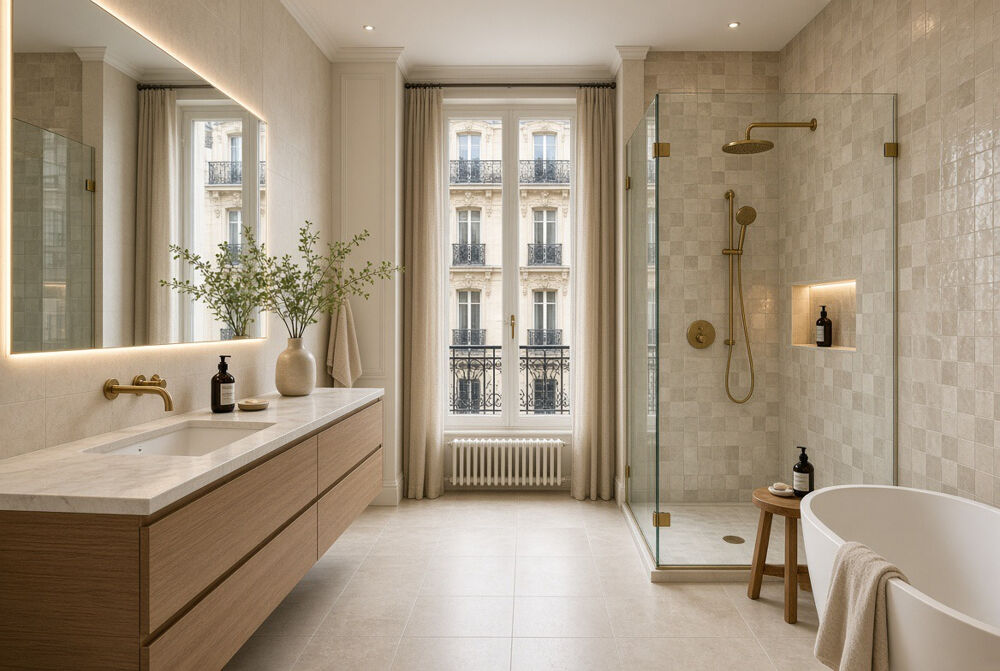 Vente Appartement Un T6 en duplex de 141 m² avec séjour en double hauteur, quartier Gambetta, Paris 20e Paris 20