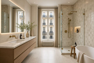 Vente Appartement Un T6 en duplex de 141 m² avec séjour en double hauteur, quartier Gambetta, Paris 20e Paris 20