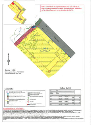 Terrain � vendre 370 m�