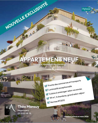  Appartement  vendre 4 pices 99 m