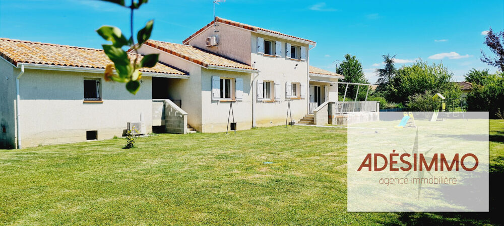 Villa 6 pièce 142 m² double garage 150 m2 terrain de 2010m²