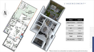  Maison � vendre 2 pi�ces 45 m�