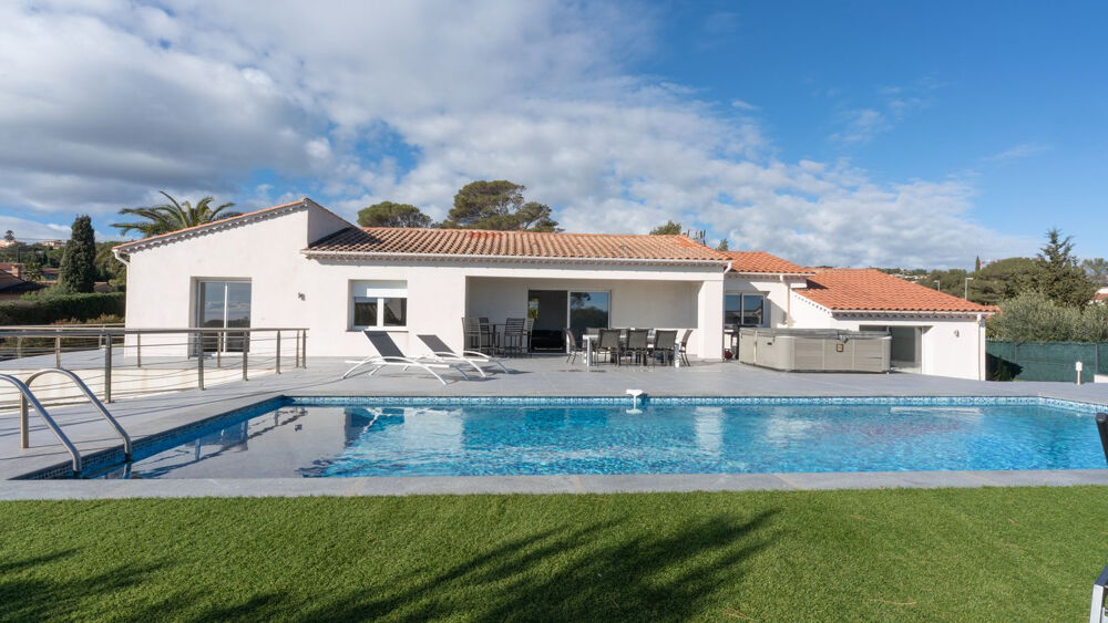 Les Issambres - Villa T6 d'exception, vue mer, piscine, 200 m de la plage