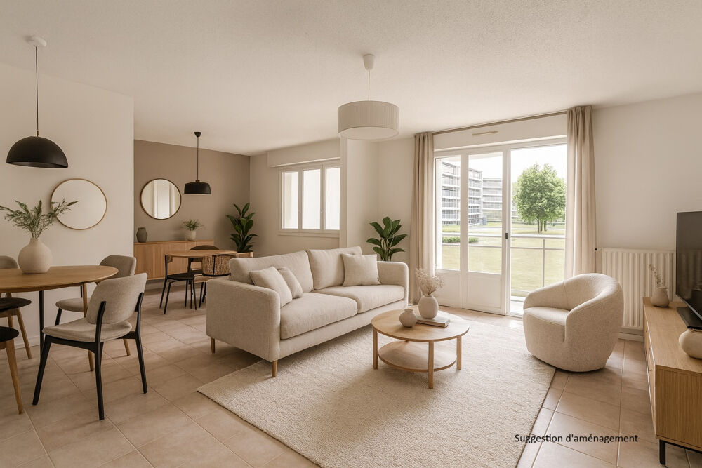 Vente Appartement Blois : Appartement T4 avec Jardin et Balcon Blois