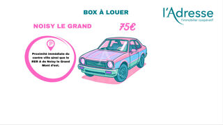  Parking / Garage à louer  Noisy le grand