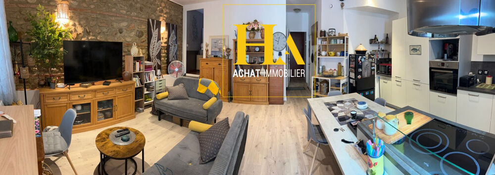 VIAGER OCCUPÉ, Maison de ville de plain-pied 64 m²? Perpignan Centre