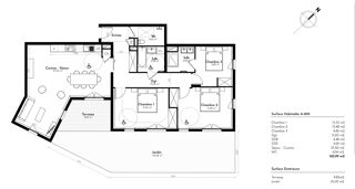  Appartement � vendre 4 pi�ces 106 m�