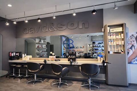&Agrave; VENDRE FONDS DE COMMERCE SALON DE COIFFURE DAVID&SON  RIVES (38) 110000 38140 Rives