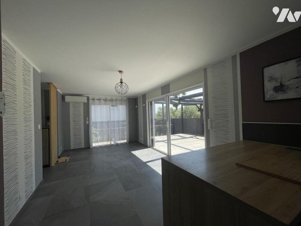 Maison de plain pied T4 avec piscine