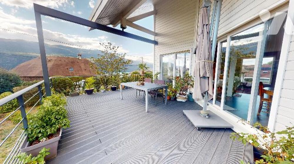 Vente Maison BRISON-SAINT-INNOCENT – MAISON D'ARCHITECTE AVEC VUE EXCEPTIONNELLE SUR LE LAC Brison-saint-innocent