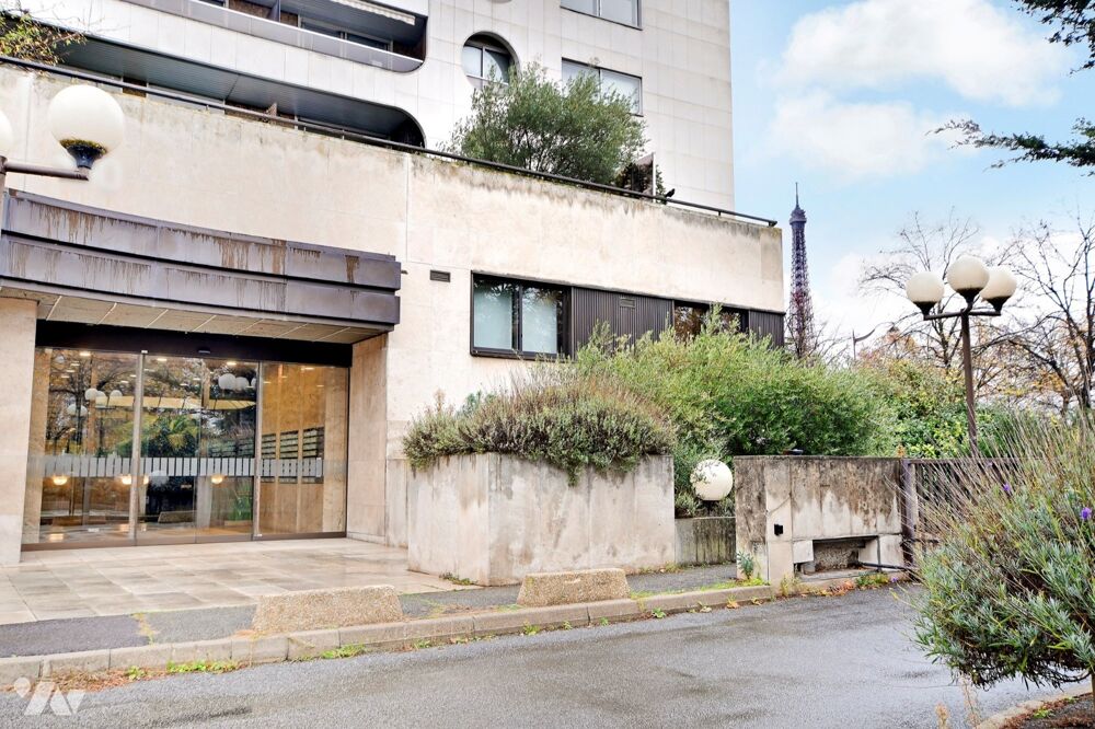 Vente Appartement PARIS 16 - 100 Kennedy -vaste appartement 166.86m² en RDC (2 appts 3 pièces) Paris 16