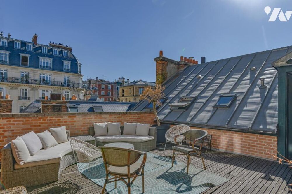 Vente Maison PARIS 17 / PLACE LÉVIS - MONCEAU - RARE HÔTEL PARTICULIER GUERLAIN 10 PIÈCES + TERRASSES & GARAGE Paris 17
