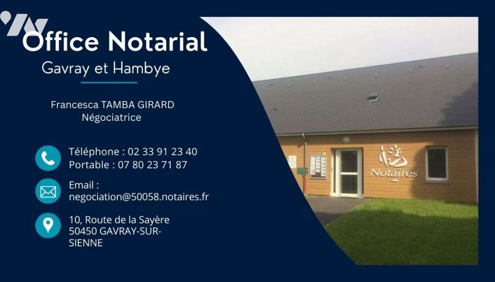Vente Terrain Terrain agricole Gavray-sur-sienne