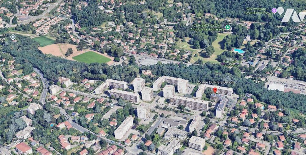 25 rue du Frère Benoit à OULLINS PIEERE BENITE - APPART + 1 PLACE DE PARKING + 1 CAVE