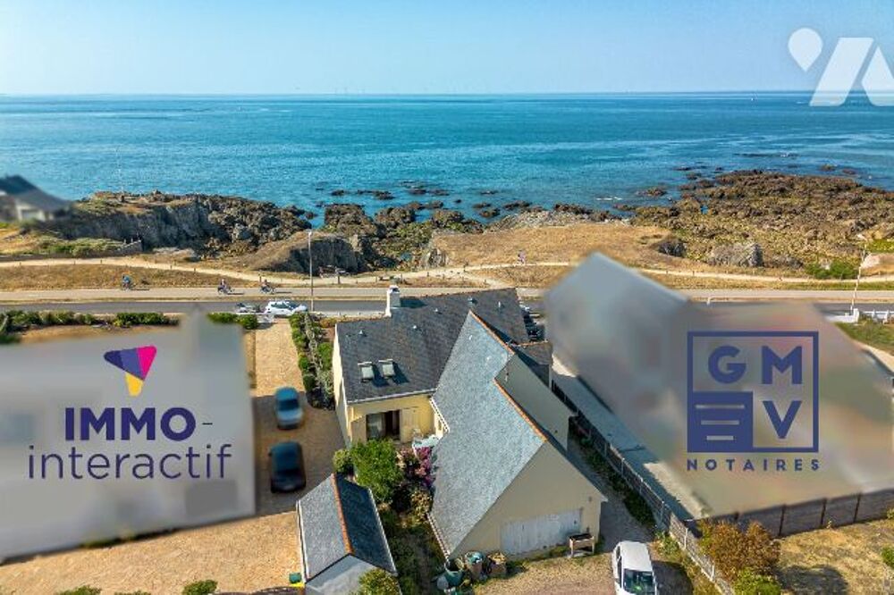 Vente Maison LE POULIGUEN – Boulevard des Korrigans  Maison vue océan de 140 m² sur un terrain de 1 101 m² Pouliguen