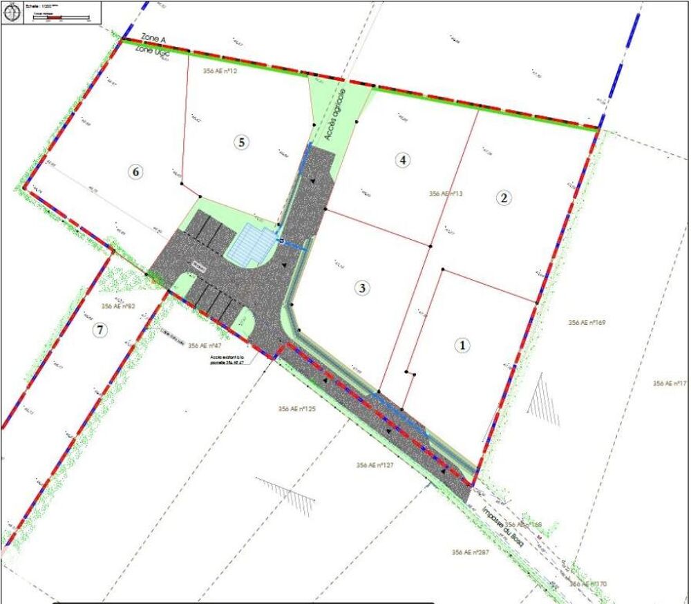 Vente Terrain LASSON - Neufs Mers Rots