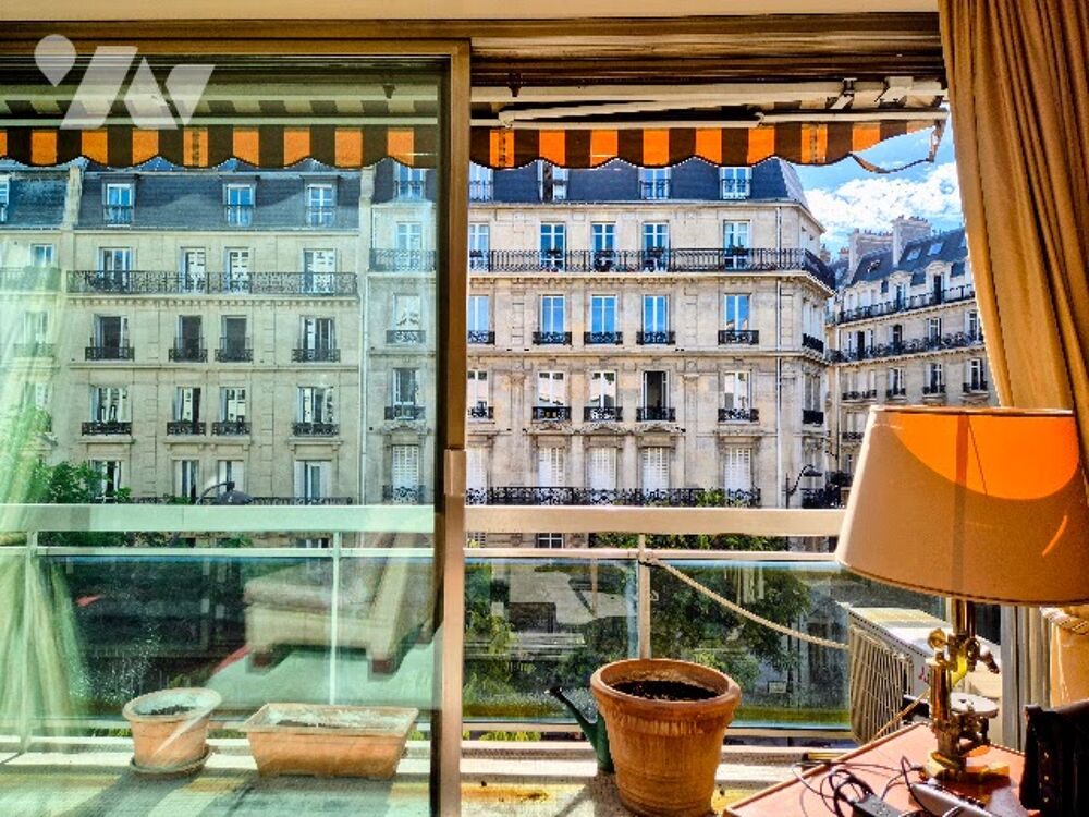 Vente Appartement PARIS XVIIe – WAGRAM – BEL APPARTEMENT FAMILIAL TRAVERSANT DE 152 m² – BALCON – 3/4 CHAMBRES Paris 17