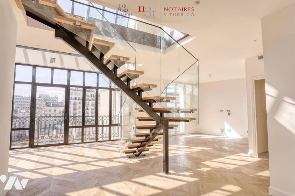 Vente Appartement Duplex signature - volumes ouverts, verrière et mezzanine vitrée Neuilly-sur-seine