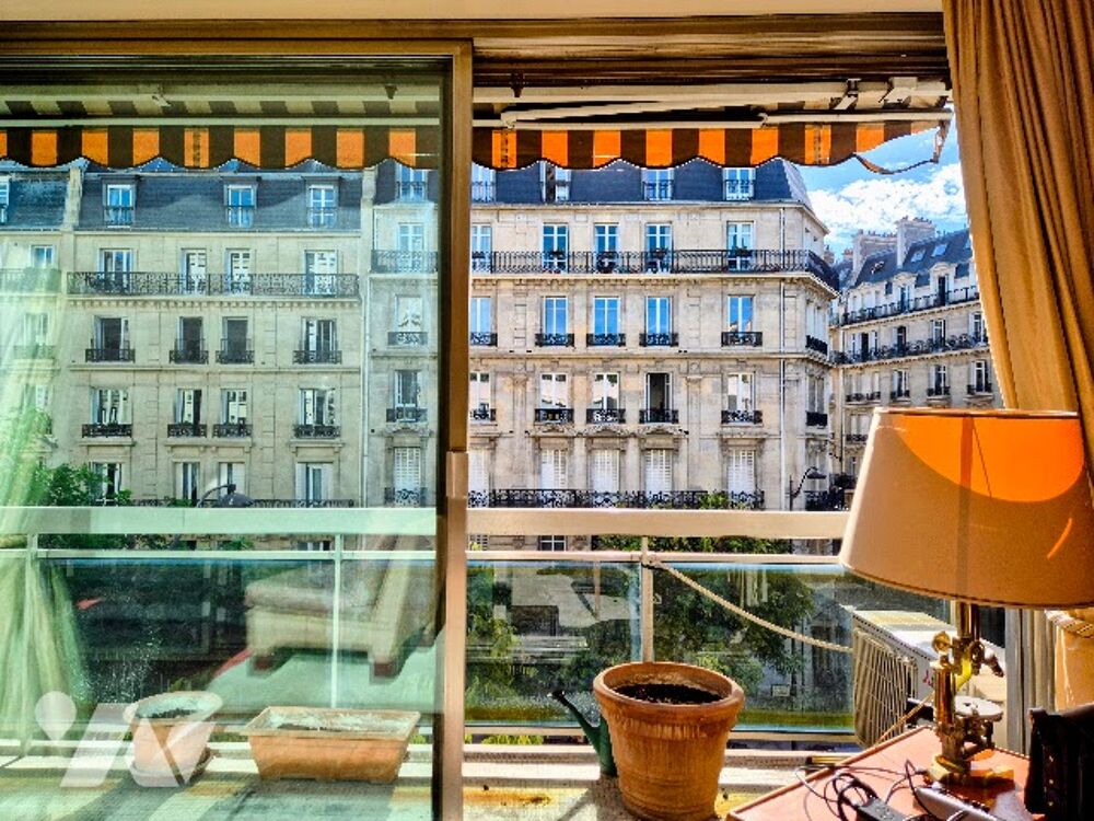 Vente Appartement PARIS XVIIe – WAGRAM – BEL APPARTEMENT FAMILIAL TRAVERSANT DE 152 m² – BALCON – 3/4 CHAMBRES Paris 17