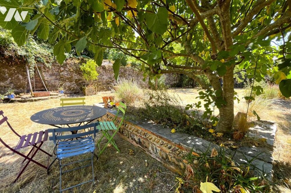 Vente Maison Nantes Doulon, maison de charme 4 ch, jardin clos, sous-sol complet Nantes