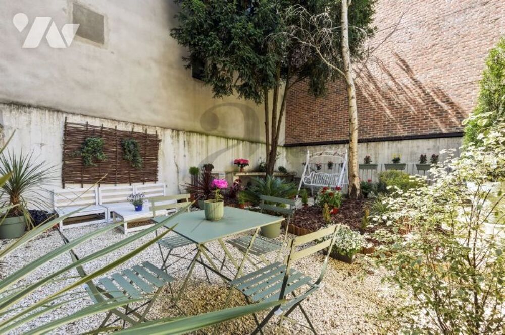 Vente Appartement Paris 16e � Rue de la Source / Villa Montmorency � Rez-de-jardin r�nov� avec jardin privatif Paris 16