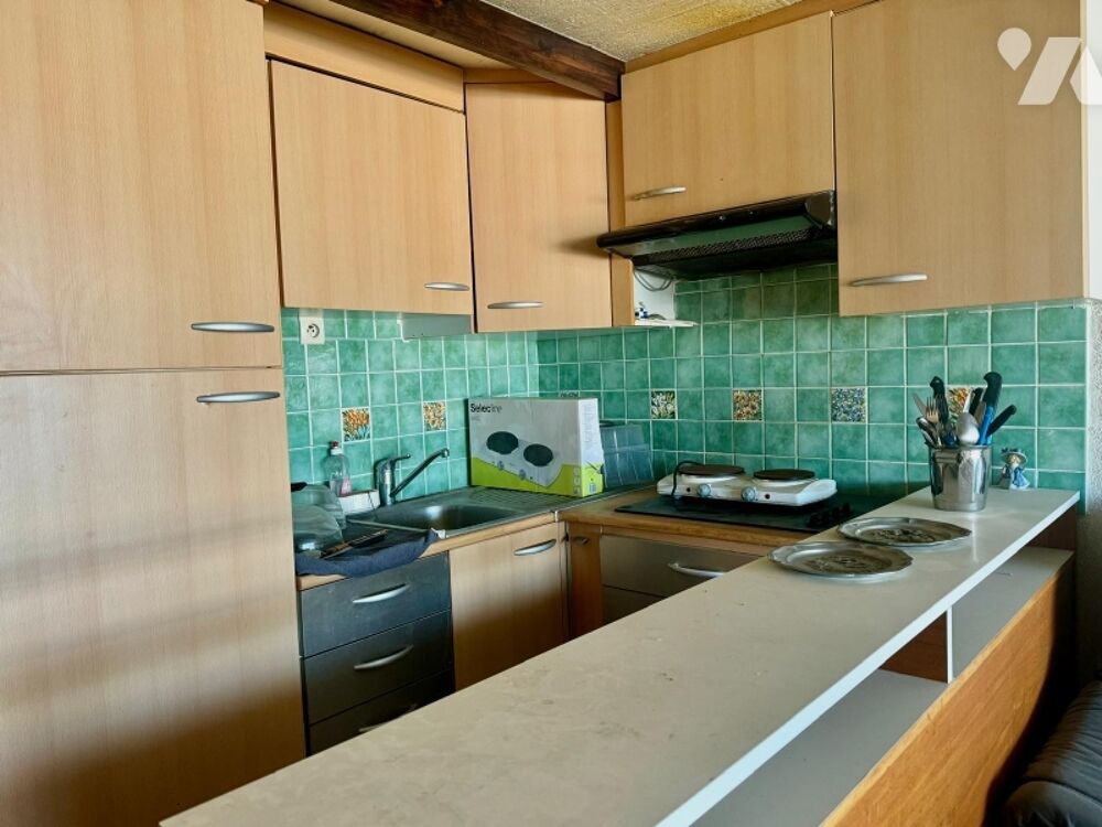 Vente Appartement Cap d'Agde 2 Cours des Gentilhommes – Rés Les Goëlands bât 2, Appartement studio-cabine + parking Agde
