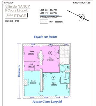  Appartement à vendre 2 pièces 51 m²