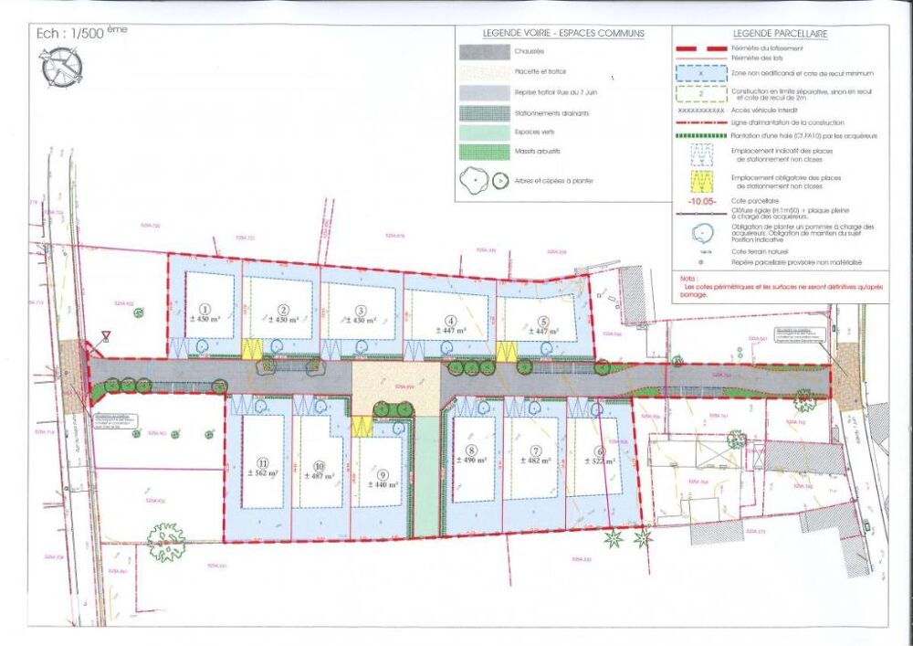 Vente Terrain 15 min BAYEUX - PUTOT EN BESSIN - 15min CAEN Thue et mue