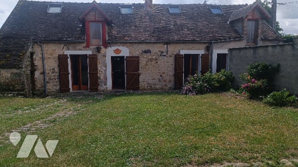 À 15 mn de la gare de Montereau, maison en pierre de 4 pièces, 94 m² habitable sur 373 m² de jardin.