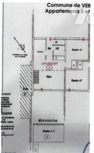  Appartement � vendre 3 pi�ces 48 m�