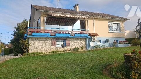   La Grande Paroisse, pavillon sur sous-sol total, 4 pices sur 1163 m de jardin avec vue imprenable. Maison - 4 pice(s) - 102 m