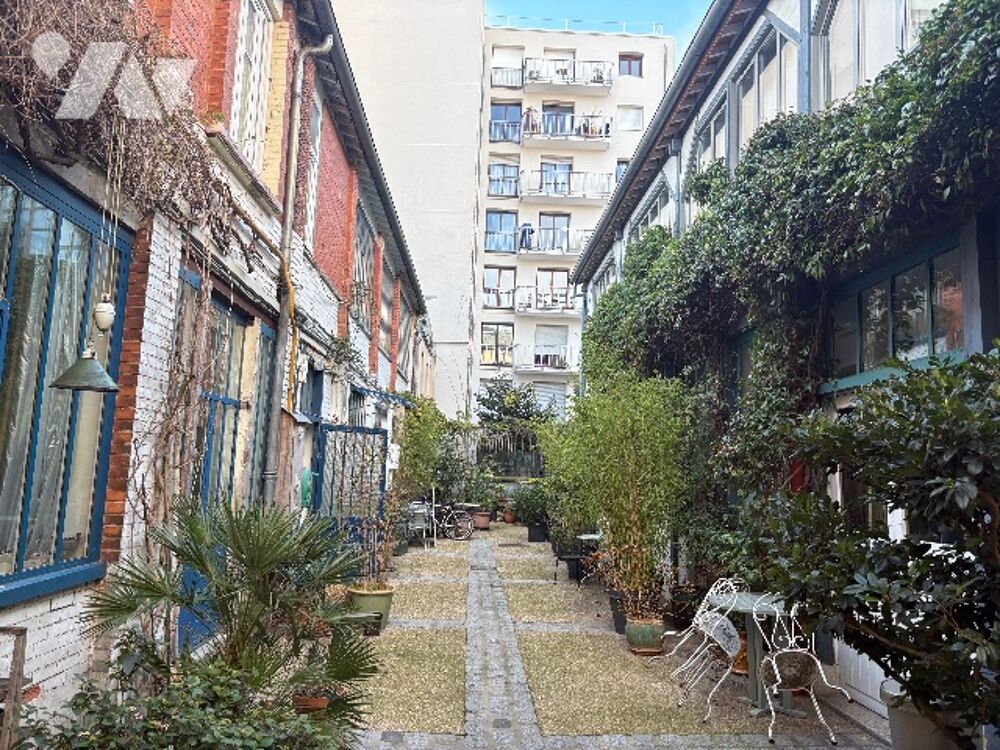Vente Appartement 1er �tage, sur cour, exposition Nord, DPE G Paris 19