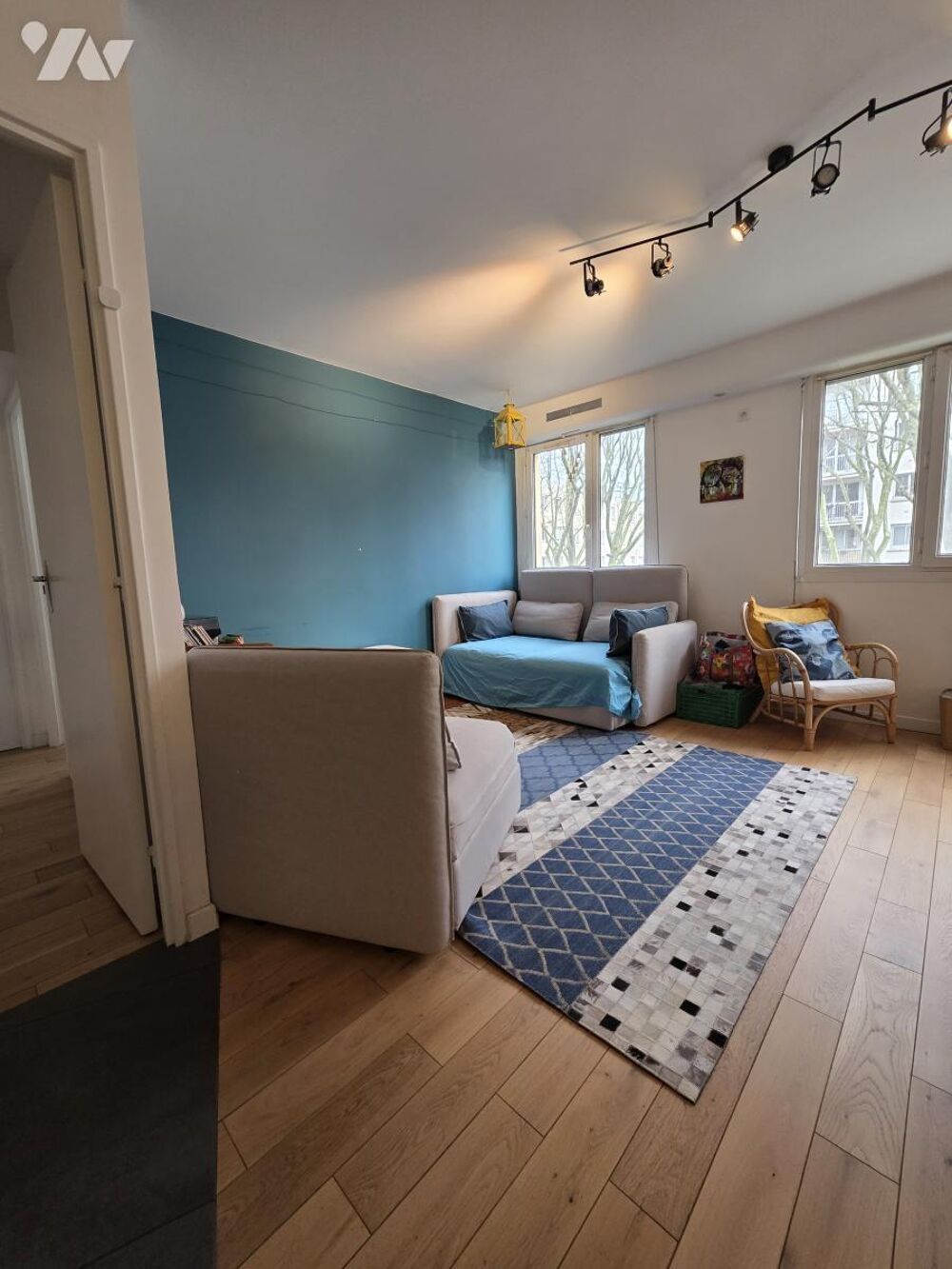 Malakoff - centre ville - 3 pièces rénové en 2019 lumineux et optimisé avec cave