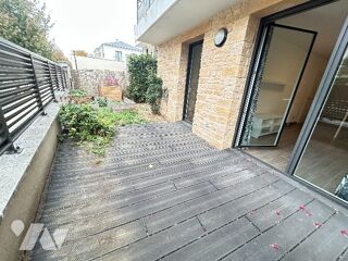 Vente Appartement Résidence de 2016, rez-de-chaussée, appartement de 2P avec terrasse et jardin, 46,14 m².  Bon état. Perreux-sur-marne