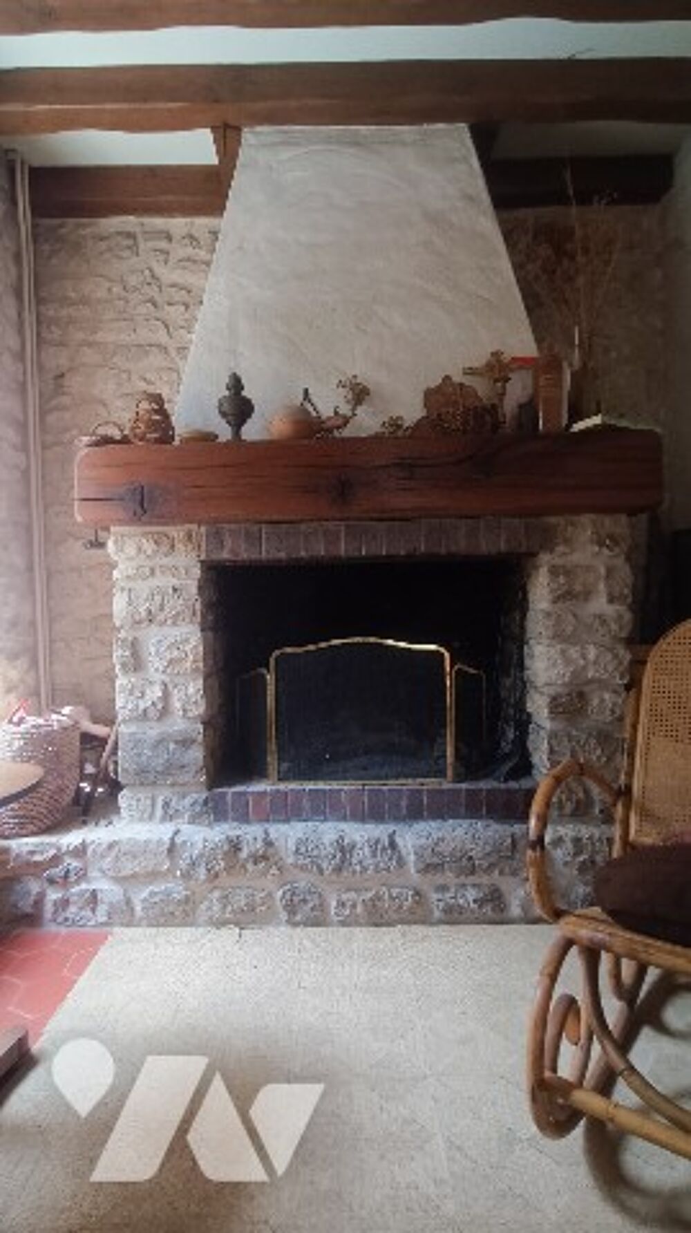 Vente Maison Lorrez-le-Bocage, maison à rafraichir de 141 m², 6  pièces, garage, chaufferie,  1200 m² de jardin. Lorrez-le-bocage-préaux