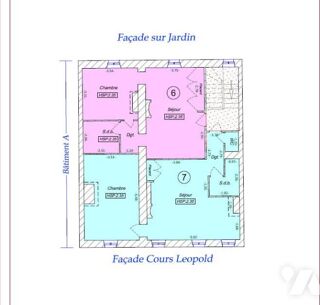  Appartement à vendre 2 pièces 40 m²