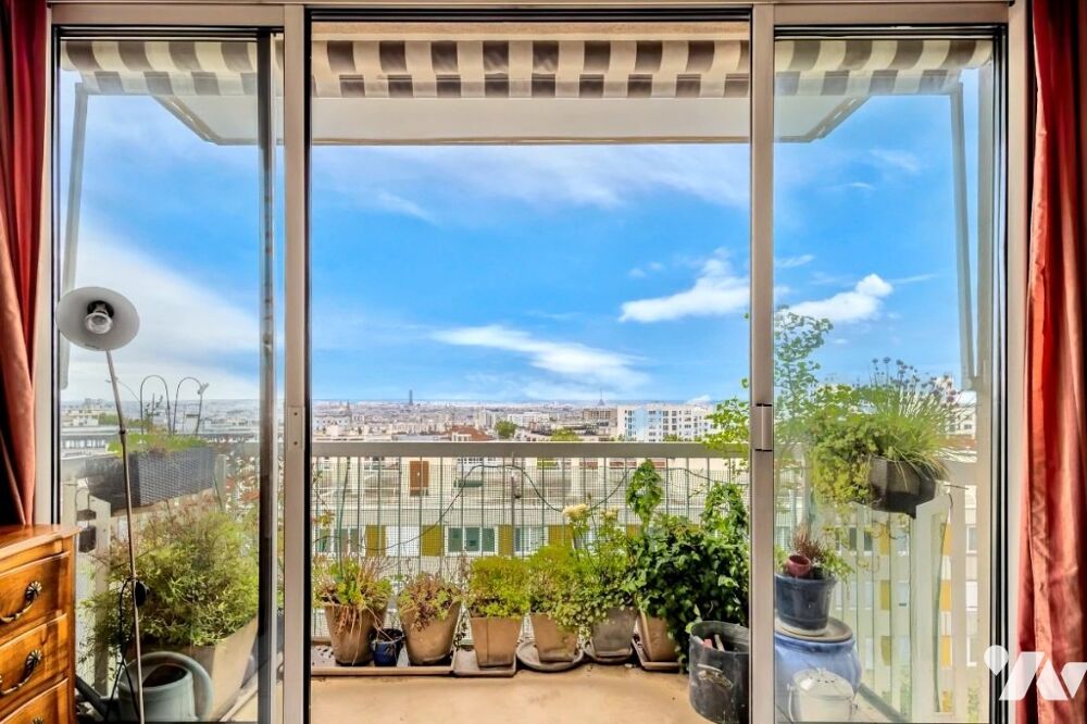Vente Appartement VENTE en immo-interactif - Quartier Belleville - Appartement 7e étage avec vue panoramique Paris 20